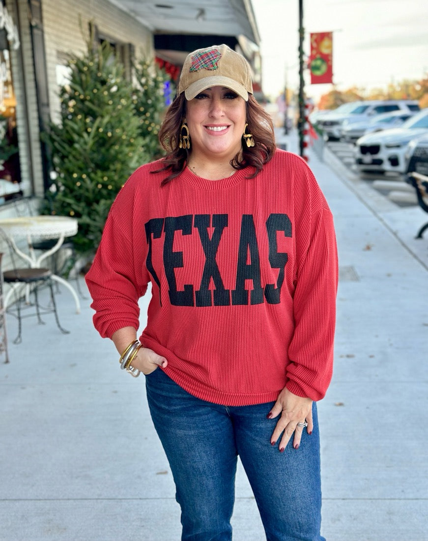 OVERSIZED TEXAS PULLOVER