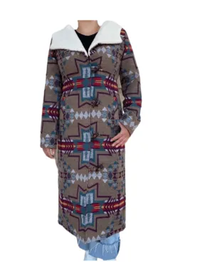 Panhandle Slim Womens Aztec Long Jacket