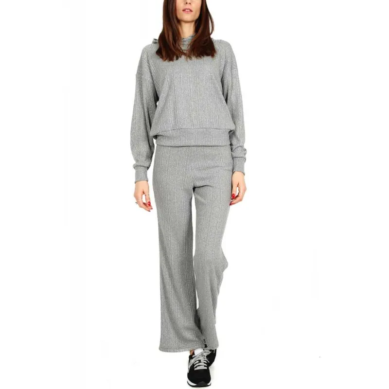 PANTALONE JOGGER A COSTINE, GRIGIO