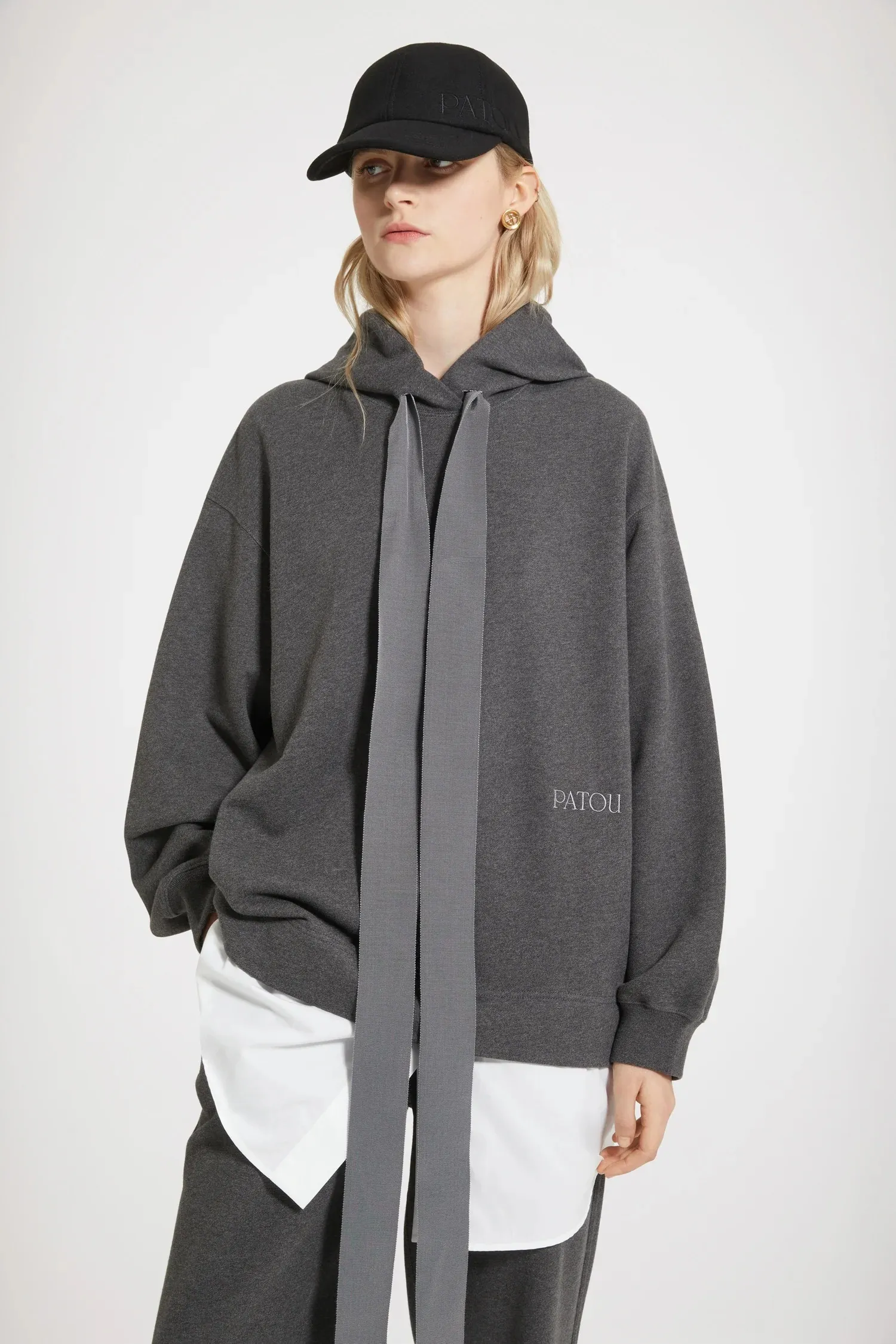 PATOU  |Cotton Logo Hoodies & Sweatshirts