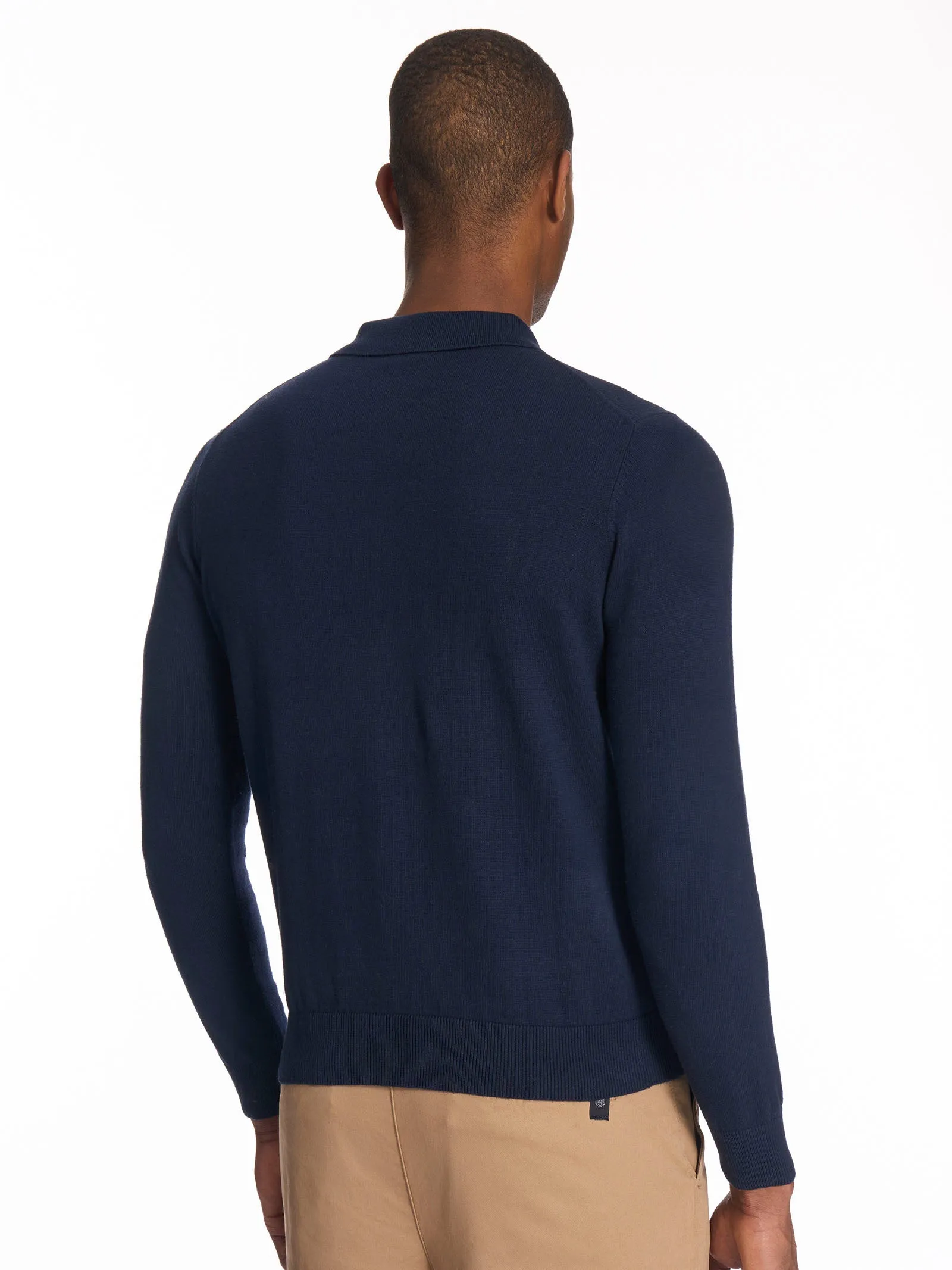 Polo in filato Winter Cotton - Bleu