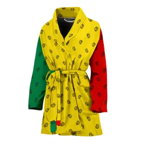 Rasta Joy Women's Paisley Bathrobe