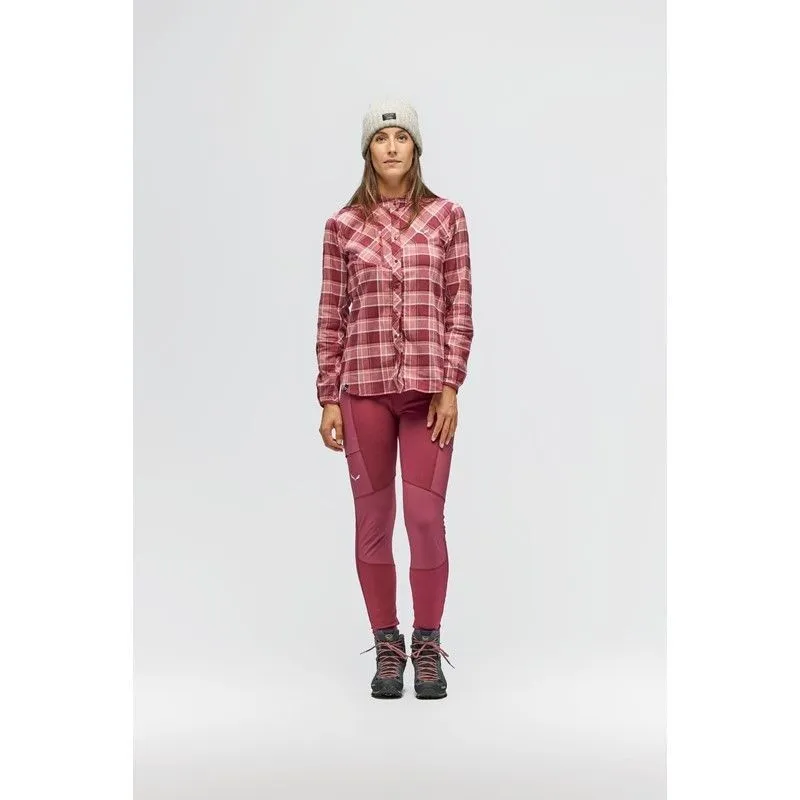 Salewa  Fanes Flannel 4 Polarlite - Camicia - Donna