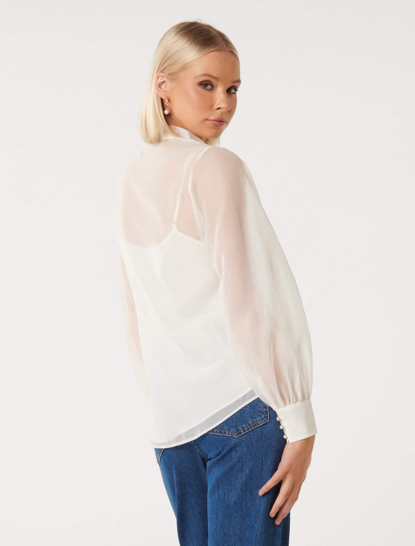 Sasha Organza Blouse