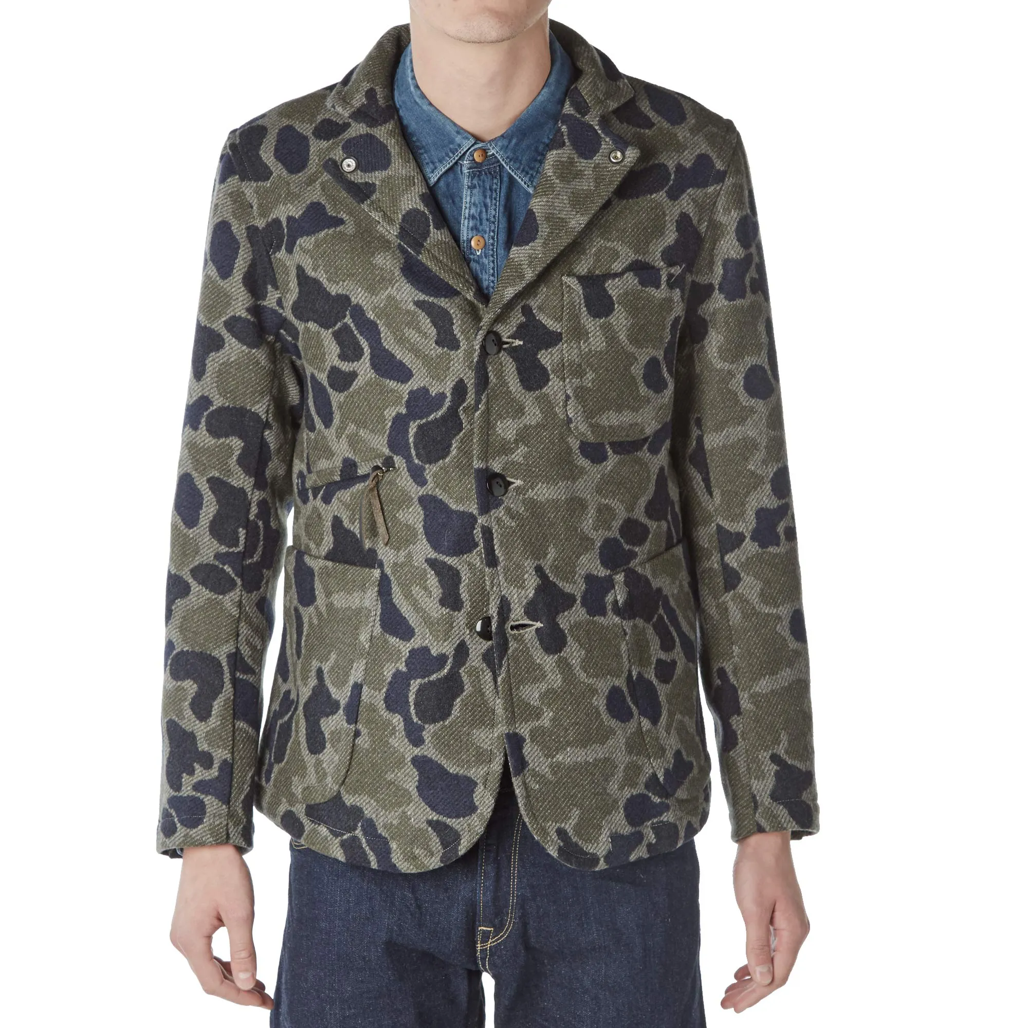 Spellbound Engineers JacketGrey Wool Camo