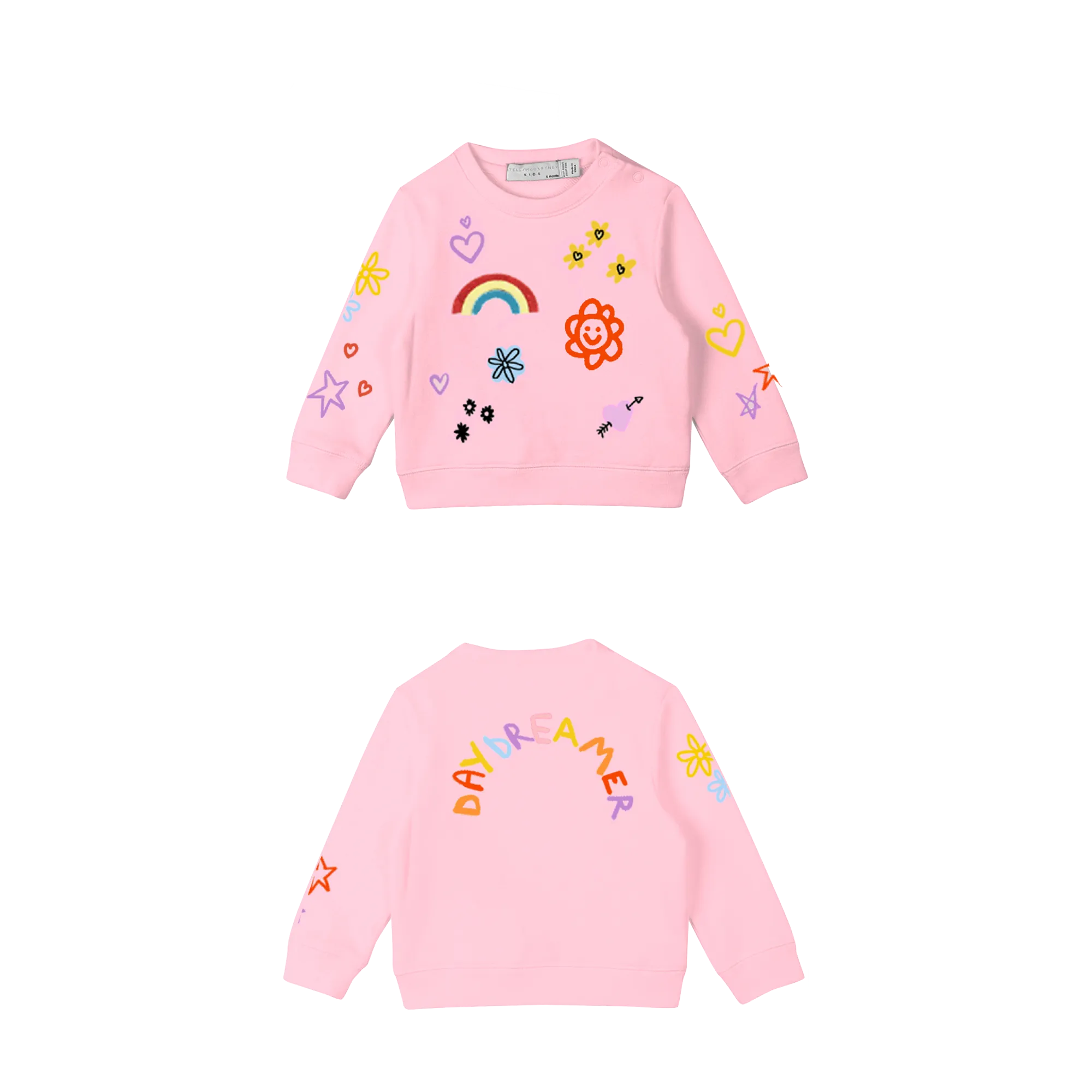 Stella McCartney Baby Girl Daydreamer Scribble Sweatshirt