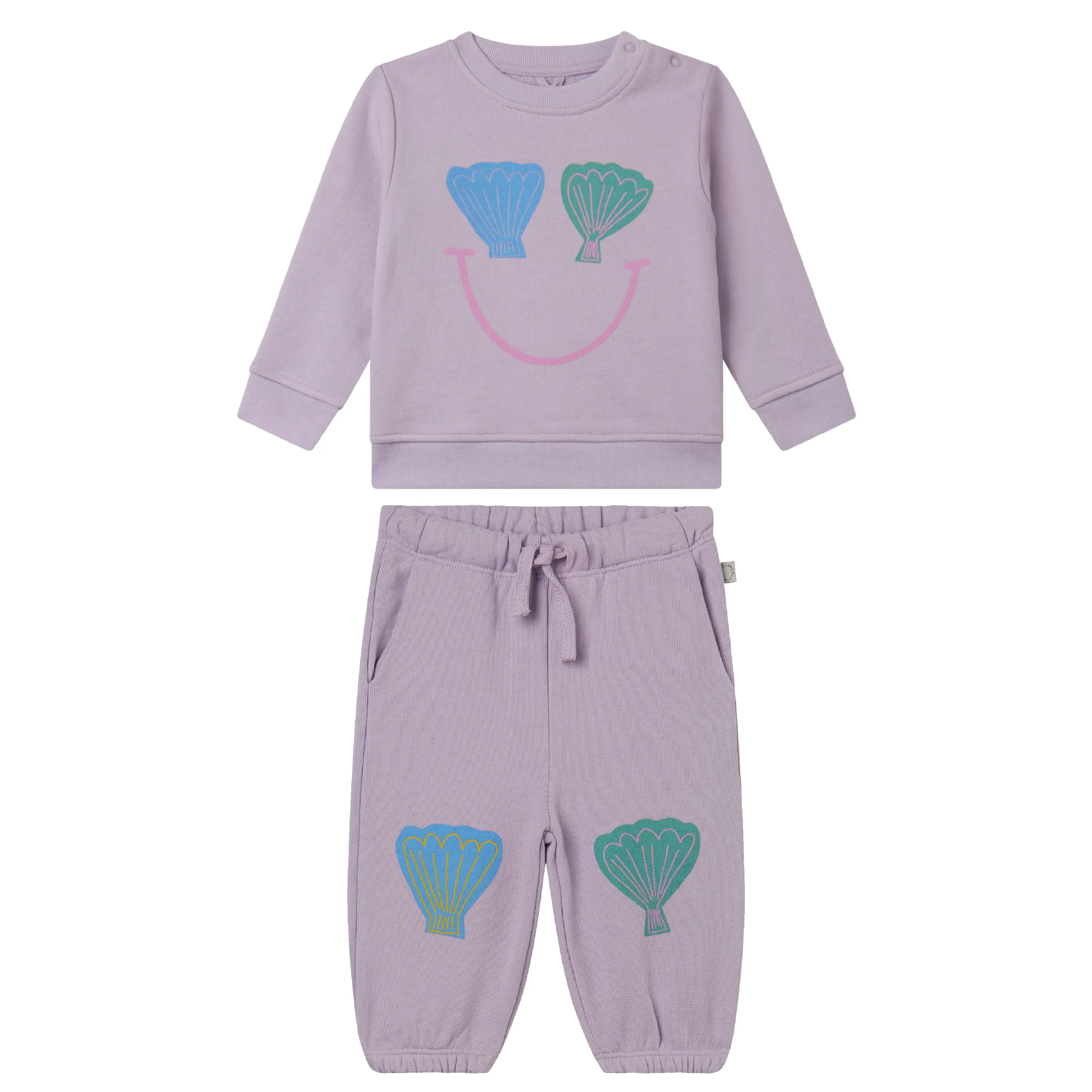 Stella McCartney Baby Girl's Shell Print Jogger Outfit