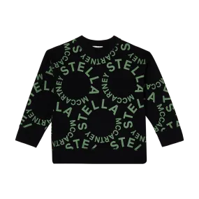 Stella McCartney Boy's Circle Logo Sweatshirt