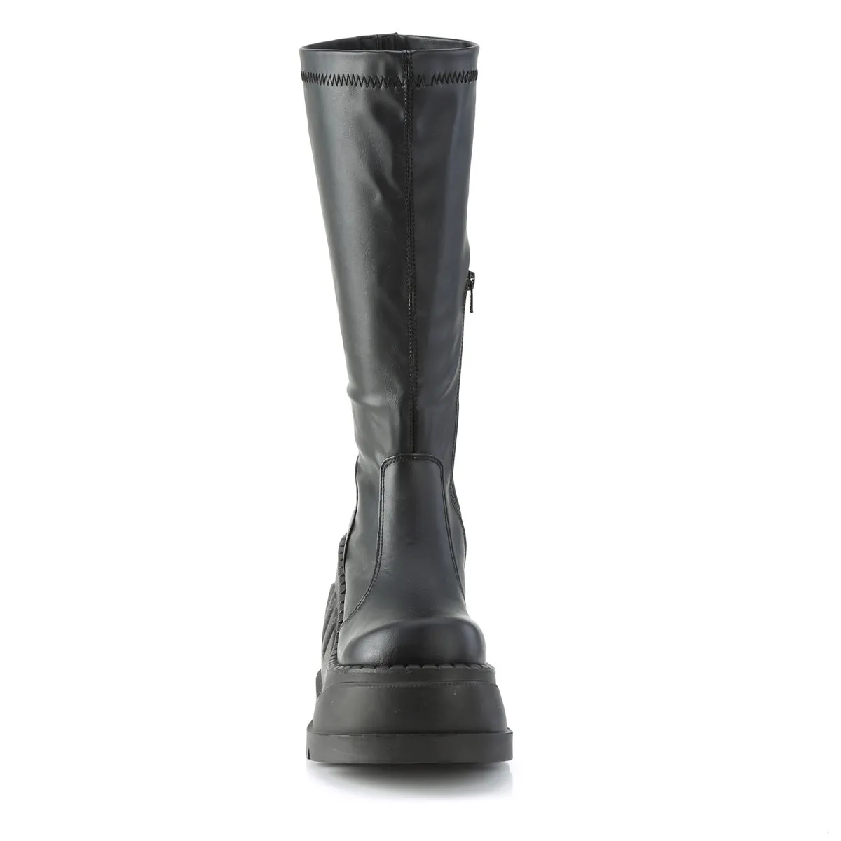 STOMP-200 Knee High Boot Blk Zi