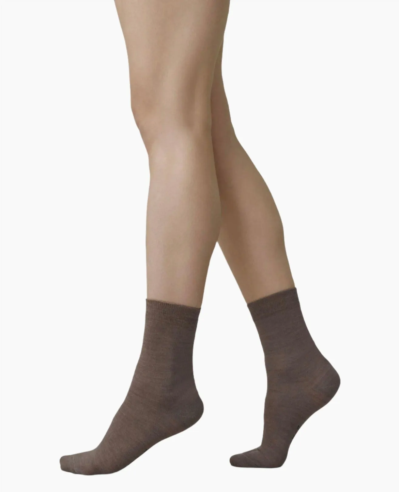 Swedish Stockings Johanna Wool Socks Brown