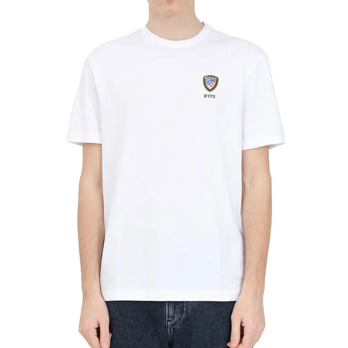 T-SHIRT CON LOGO Uomo Optical White 