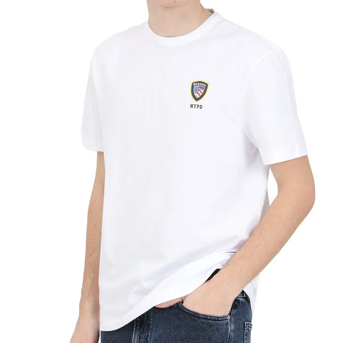 T-SHIRT CON LOGO Uomo Optical White 