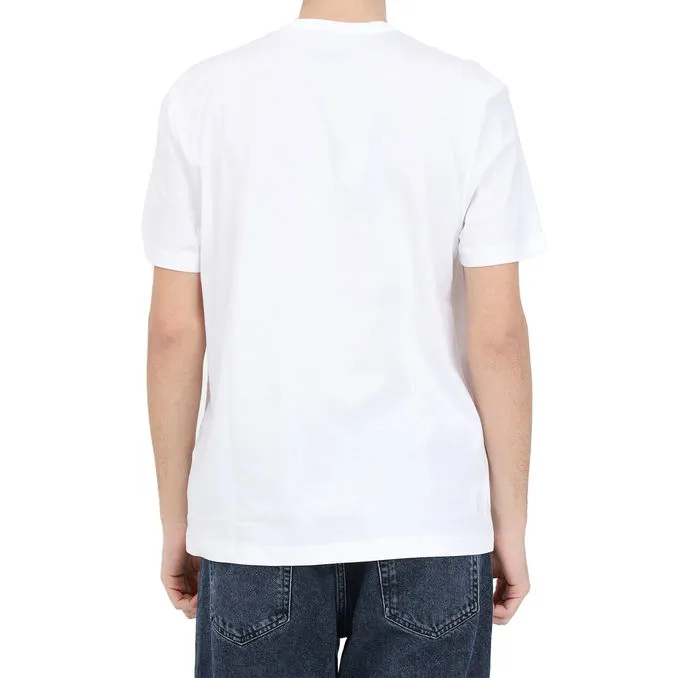 T-SHIRT CON LOGO Uomo Optical White 