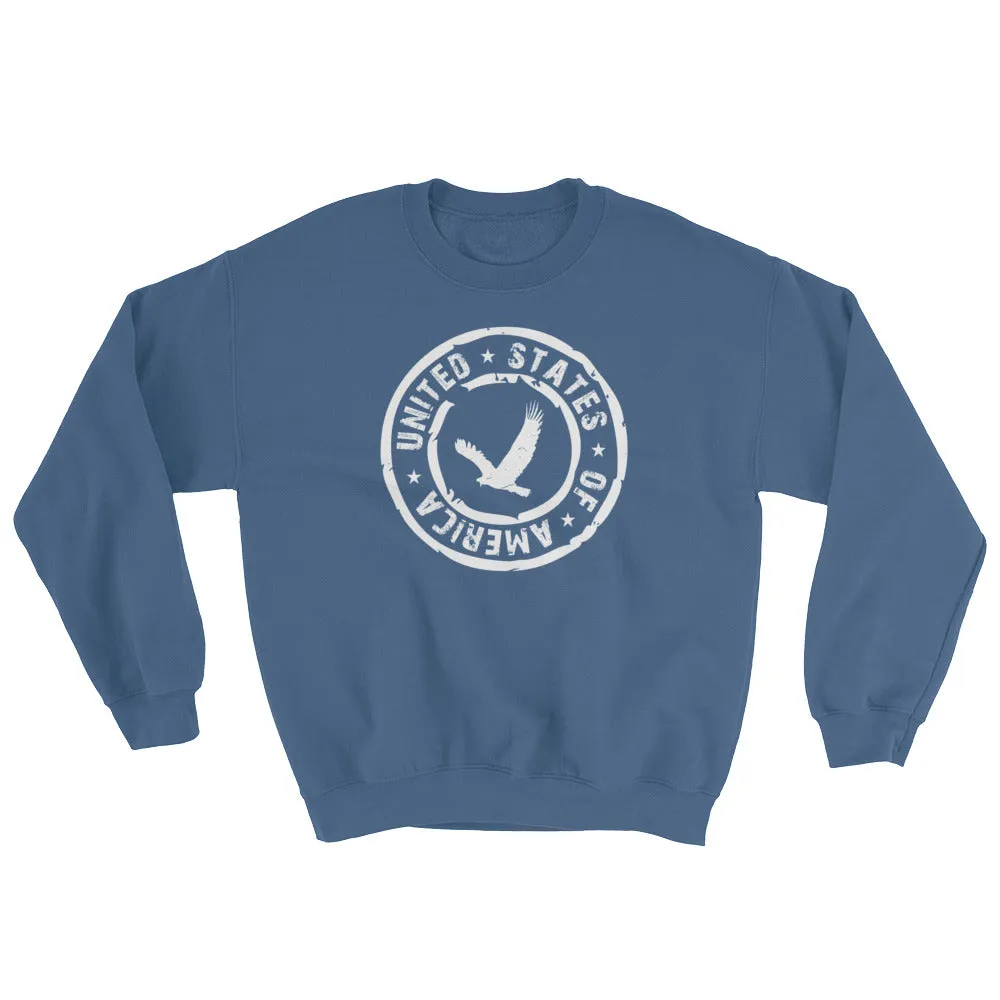 USA Designs - Crewneck Sweatshirt - Eagle