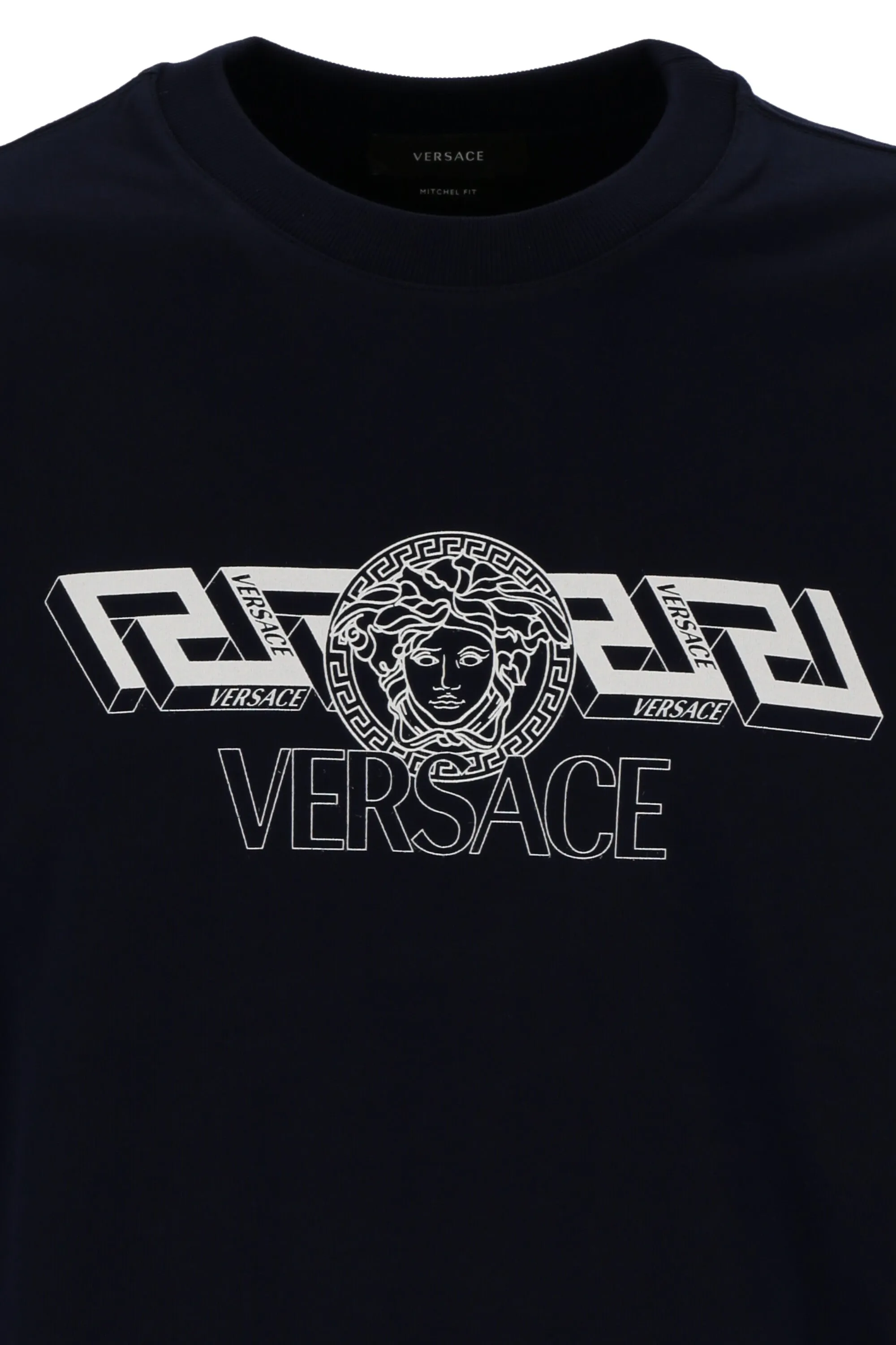 Versace Medusa Head Motif Crewneck Sweatshirt