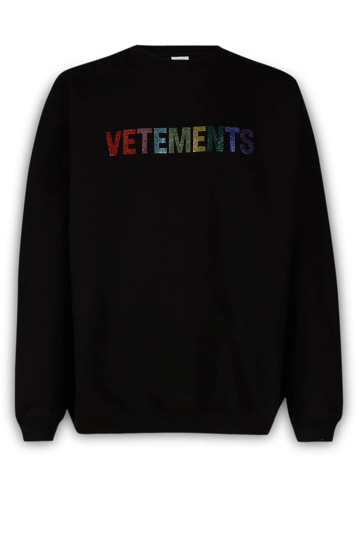 Vetements Logo Embellished Crewneck Sweatshirt