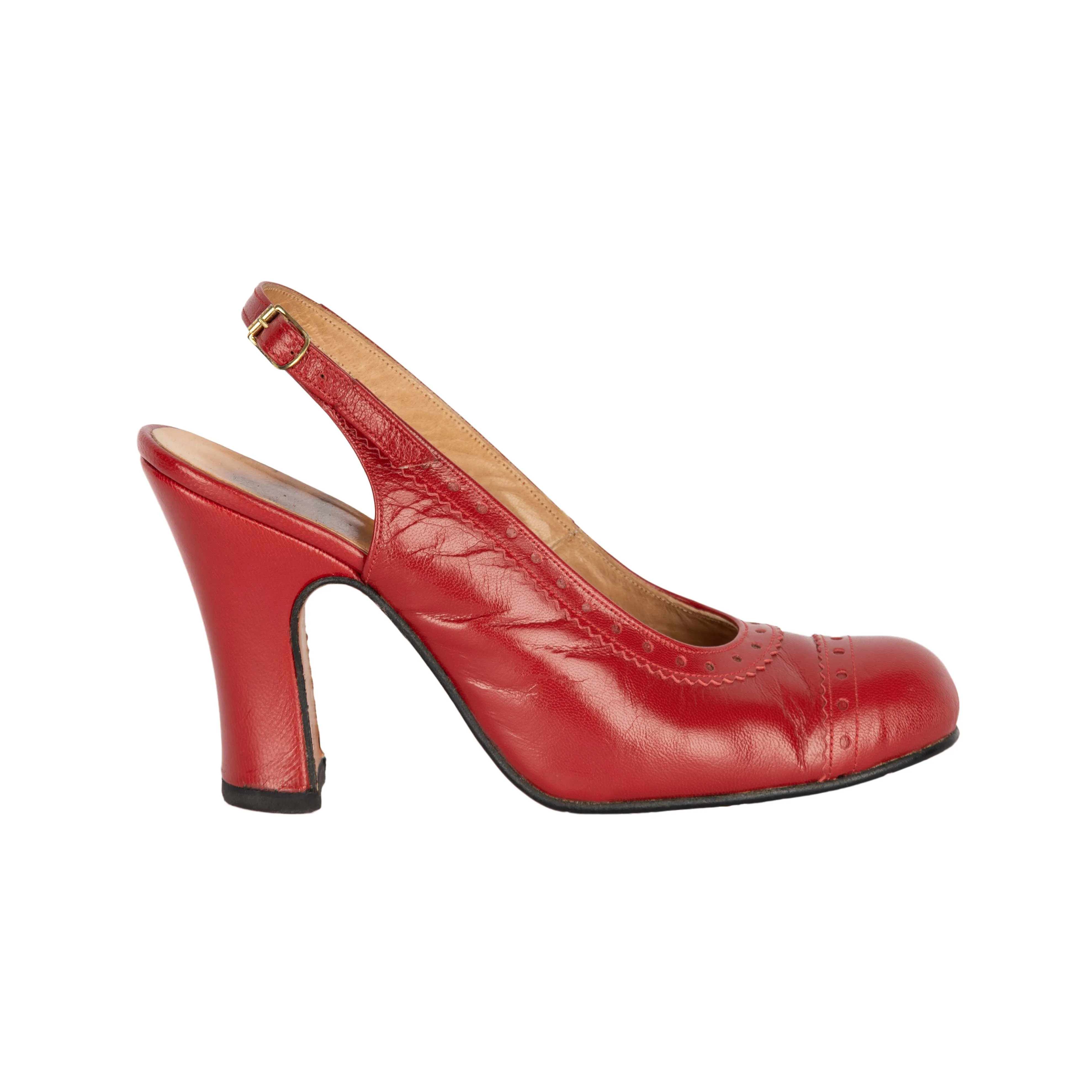 Vivienne Westwood Red Pump Heel Shoes - '00s