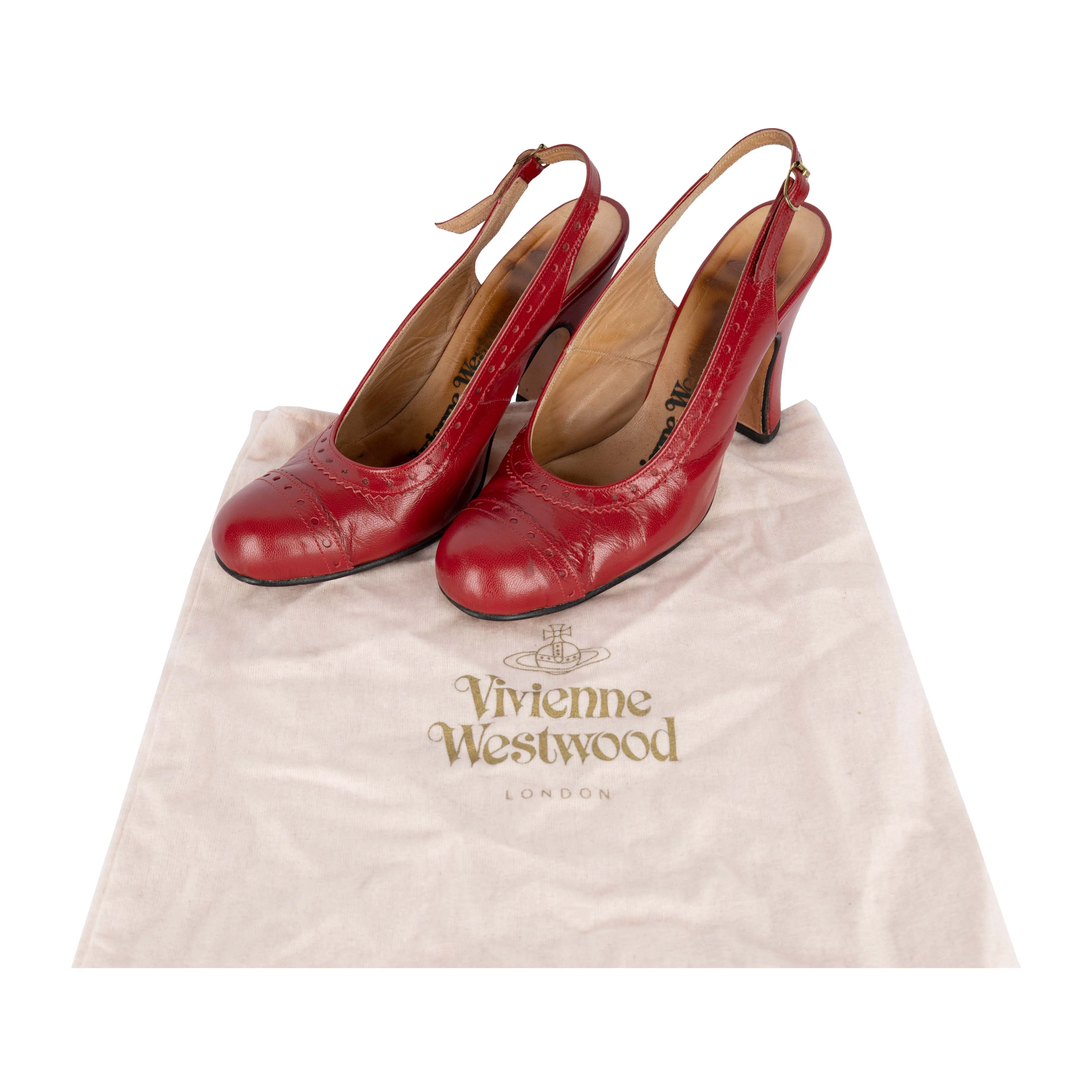 Vivienne Westwood Red Pump Heel Shoes - '00s