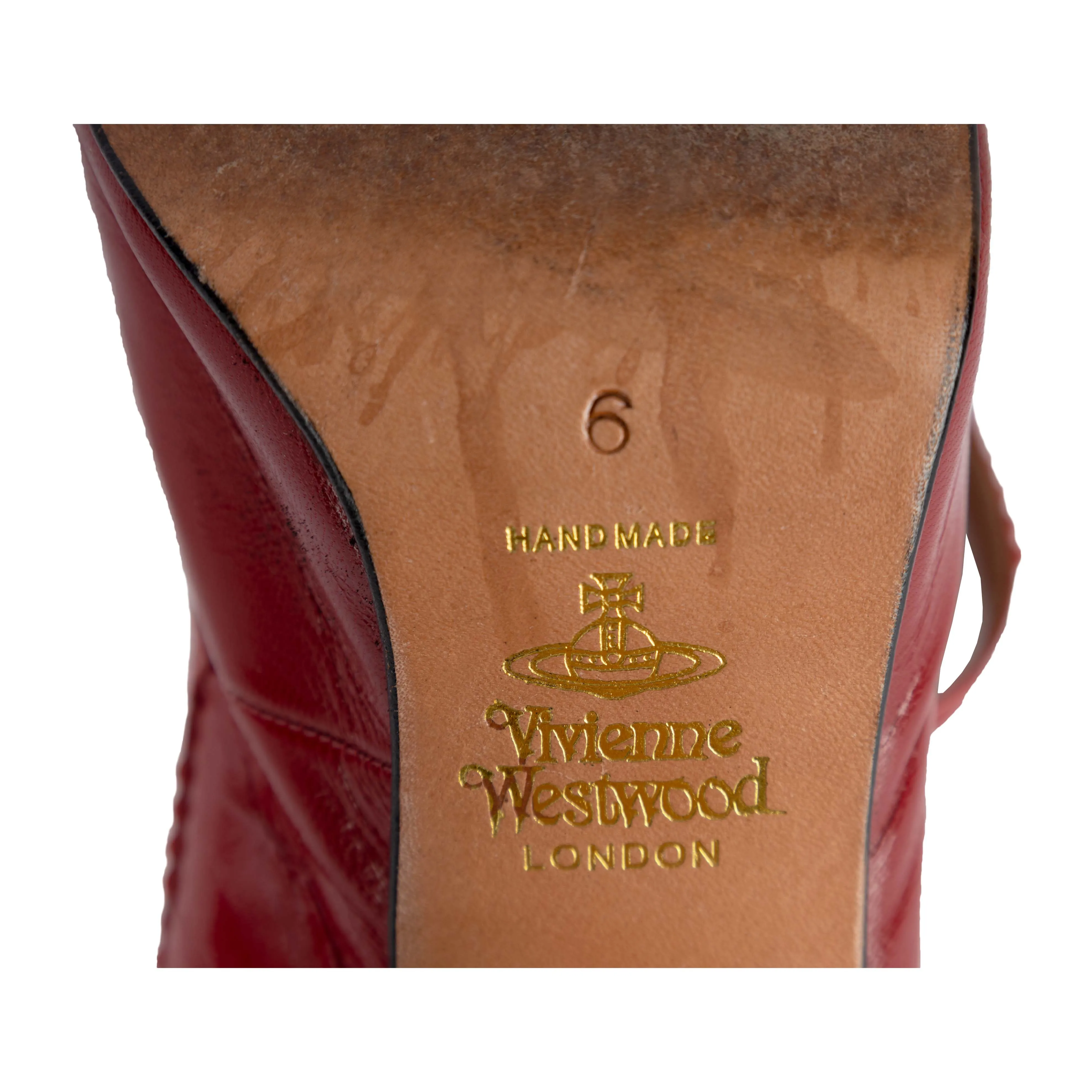 Vivienne Westwood Red Pump Heel Shoes - '00s