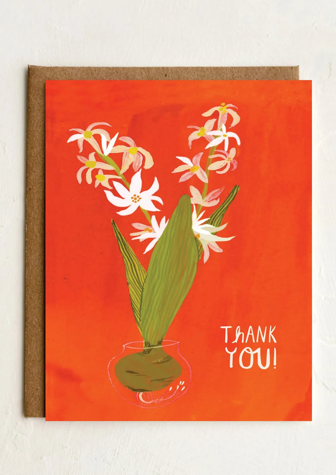 Winter Bulb Thank You Card