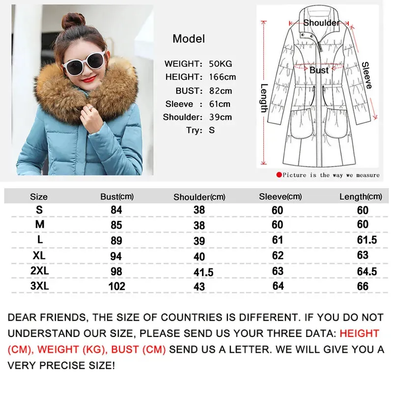 Winter Jacket Women Parkas for Coat Fashion